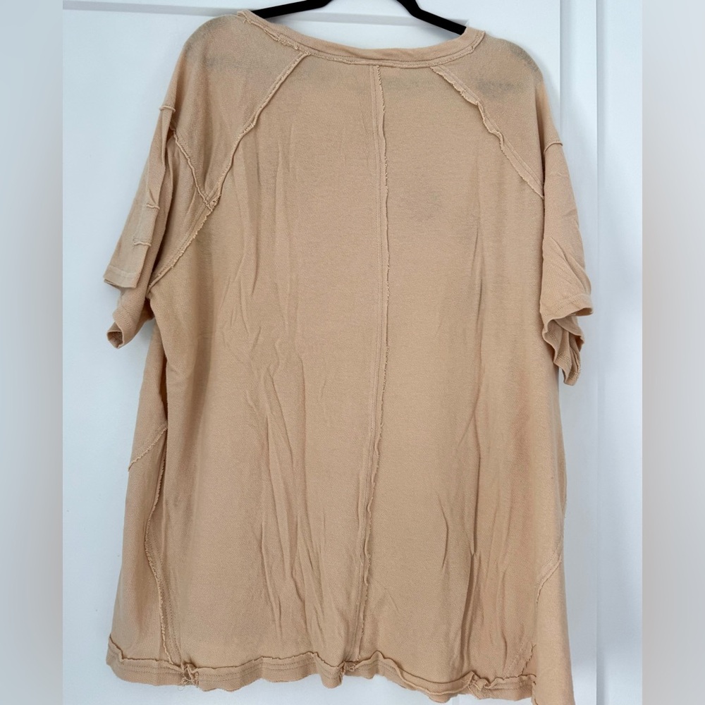 NWT Free People We The Free Harper Tee - Size L - Picture 3 of 11